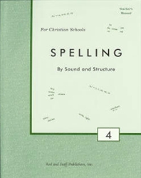 Rod & Staff Spelling 4 - Teacher's Edition