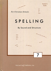 Rod & Staff Spelling 7 - Teacher's Edition (old)