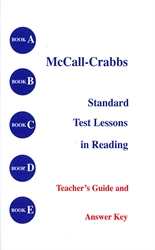 McCall-Crabbs Books A-E - Teacher's Guide & Answer Key