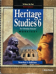 Heritage Studies 6 - Worktext Teacher Edition (old)