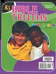 Bible Truths K5 - Teacher Edition (old)