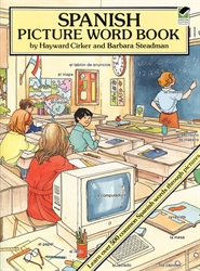 Spanish Picture Word Book - Coloring Book