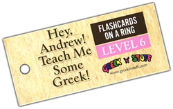 Hey, Andrew! Teach Me Some Greek! 6 - Flashcards