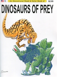 Dinosaurs of Prey - Coloring Book