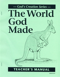 World God Made - Teacher Manual (old)