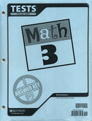 Math 3 - Tests Answer Key (Old)