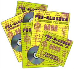 Teaching Textbooks Pre-Algebra - Complete Set (old)