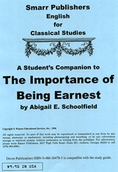 Importance of Being Earnest - Student's Companion