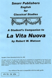 La Vita Nuova - Student's Companion