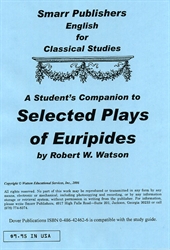 Selected Plays of Euripides - Student's Companion