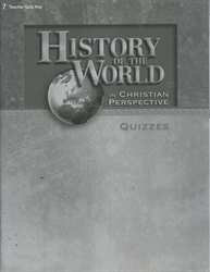 History of the World - Quiz Key (old)