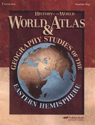 World Atlas & Geography Studies of the Eastern Hemisphere - Teacher Key (old)