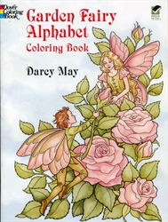 Garden Fairy Alphabet - Coloring Book
