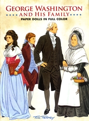 George Washington and His Family - Paper Dolls