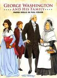 George Washington and His Family - Paper Dolls