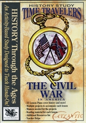 Time Travelers History Study CD: The Civil War