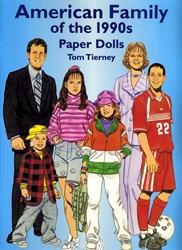 American Family of the 1990s - Paper Dolls