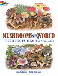 Mushrooms of the World - Coloring Book