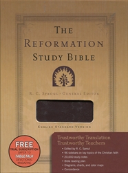 ESV Reformation Study Bible - Burgundy Leather
