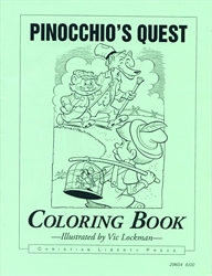 Pinocchio's Quest - Coloring Book