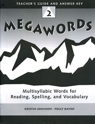 Megawords Book 2 - Teacher's Guide and Answer Key (old)