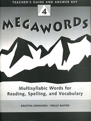 Megawords 4 - Teacher's Guide and Answer Key (old)
