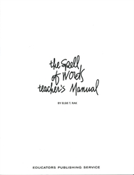 Spell of Words - Teachers Manual