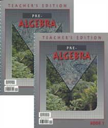 Pre-Algebra - Teacher Edition (old)
