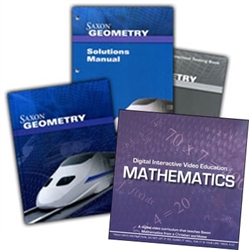 Saxon Geometry - Home School Bundle with DIVE CD