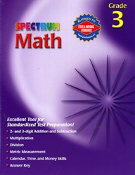 Spectrum Math Grade 3 (old)
