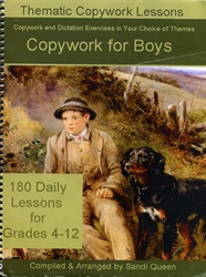 Thematic Copywork Lessons - Copywork for Boys