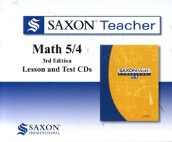 Saxon Math 5/4 - Teacher CDs