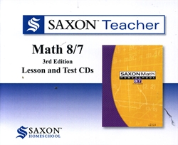 Saxon Math 8/7 - Teacher CDs