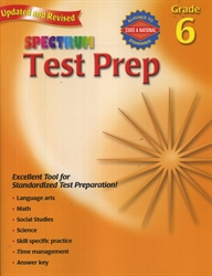 Spectrum Test Prep Grade 6 (old)