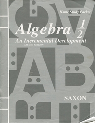 Saxon Algebra 1/2 - Answer Key (old)