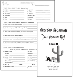 Speedy Spanish Book 2 - Tests