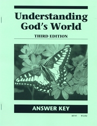 Understanding God's World - CLP Answer Key (really old)