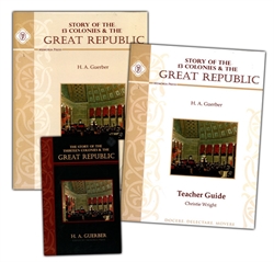 Story of the Thirteen Colonies & Great Republic - Set (old)