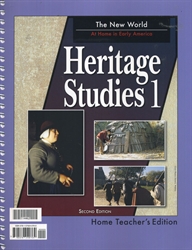 Heritage Studies 1 - Home Teacher Edition (really old)