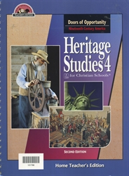 Heritage Studies 4 - Home Teacher Edition (old)