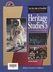 Heritage Studies 5 - Home Teacher Edition (really old)