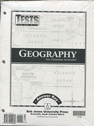 Geography - Tests Answer Key (old)