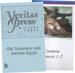 Veritas History Old Testament through Ancient Egypt Cards