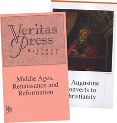 Veritas History Middle Ages, Renaissance and Reformation Cards