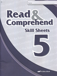 Read & Comprehend 5 Skill Sheets