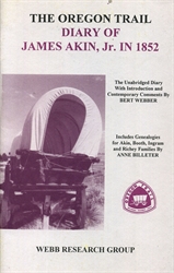 Oregon Trail Diary of James Atkin, Jr. in 1852