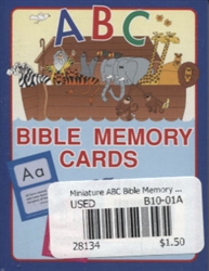 Miniature ABC Bible Memory Cards (old)