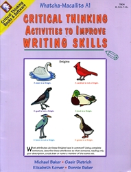 Critical Thinking Activities to Improve Writing Skills - Whatcha-Macallits A1