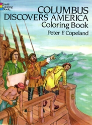 Columbus Discovers America - Coloring Book