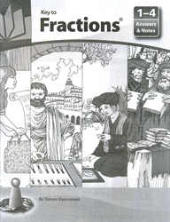 Key to Fractions 1-4 - Answers and Notes